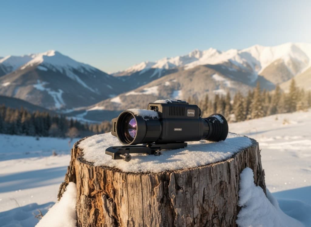 Тепловизионный прицел в горах